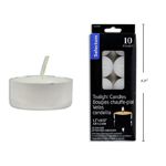 PAR-19: TEA LIGHT CANDLES /BOUGIES CHAUFFE-PLAT (1X10)