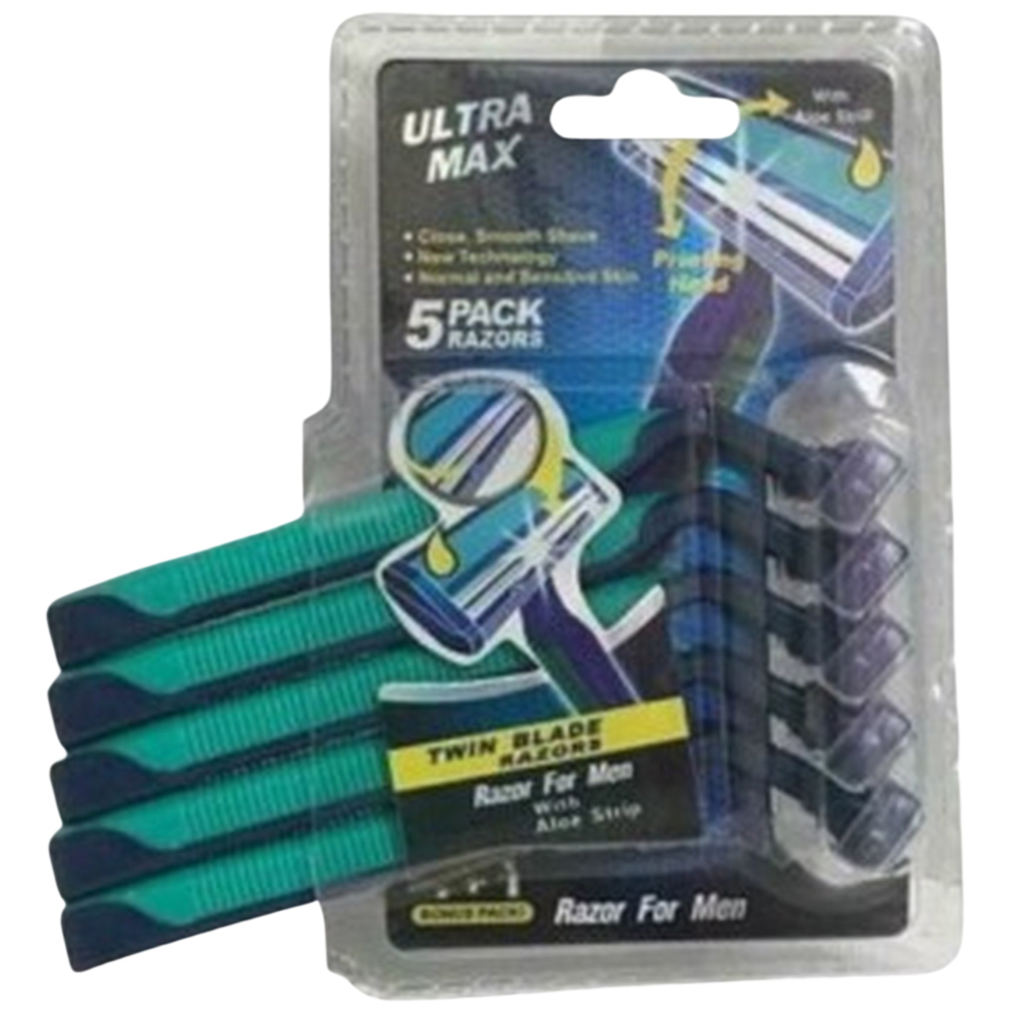 Rasoir Ultra Max homme 1x5 - 24/Caisse (SKU : PHA-123)
